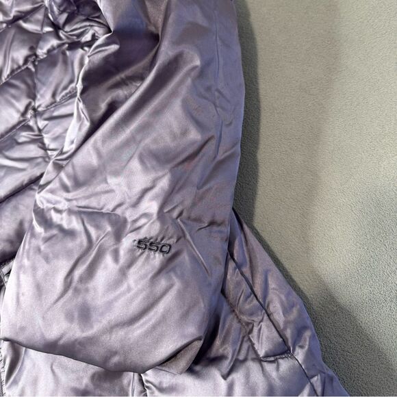 The North Face 550 Gotham 2.0 Down Puffer Jacket Girls Medium Purple Hoodie L - Picture 7 of 16